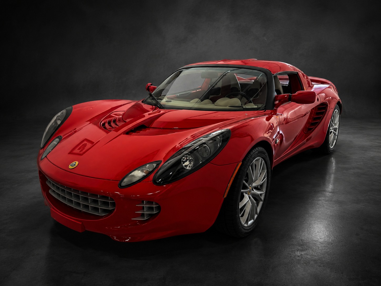 Ardent Red 2008 Lotus Elise Coupe 6-Speed Manual